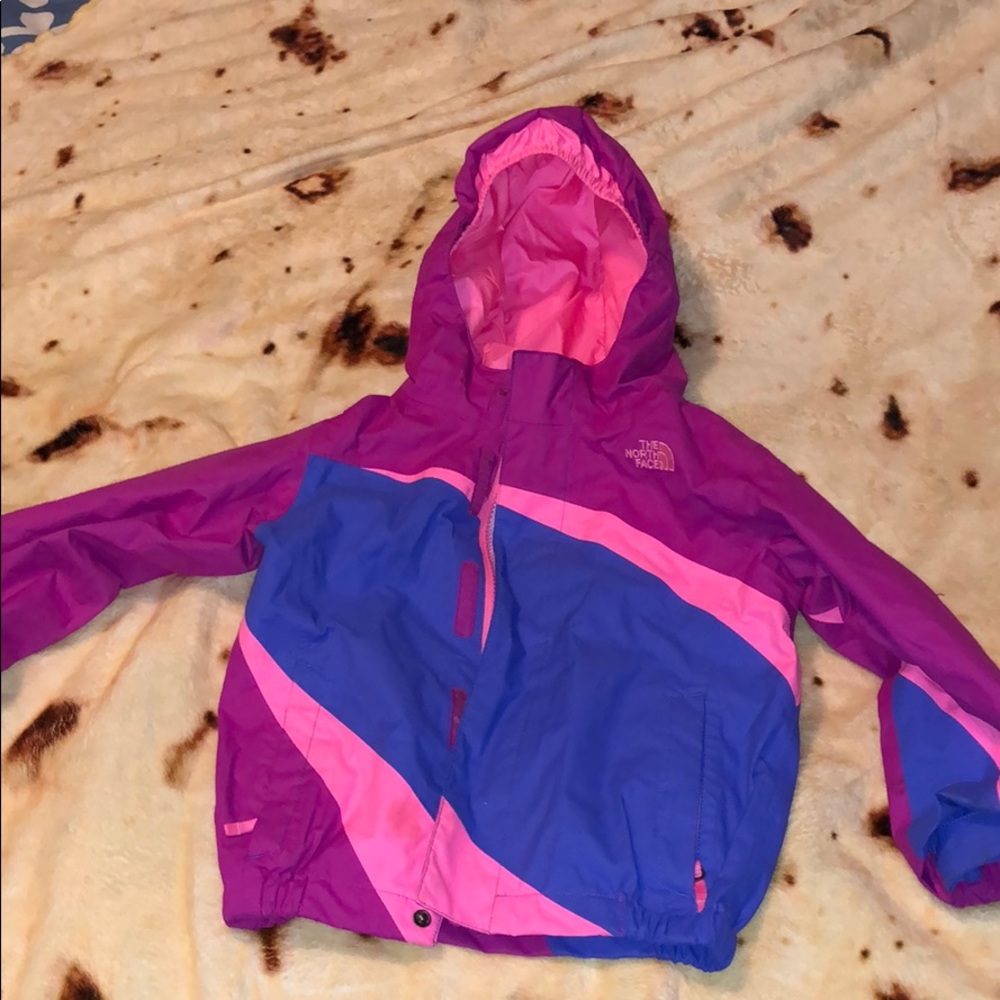North face toddler girls winter coat